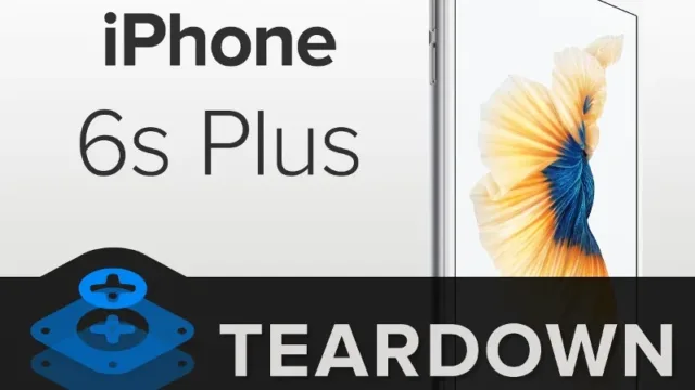 کالبد‌شکافی آیفون ۶ اس پلاس اپل توسط iFixit