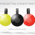 کروم‌کست ۲ گوگل معرفی شد: طراحی جدید، در رنگ‌های مختلف