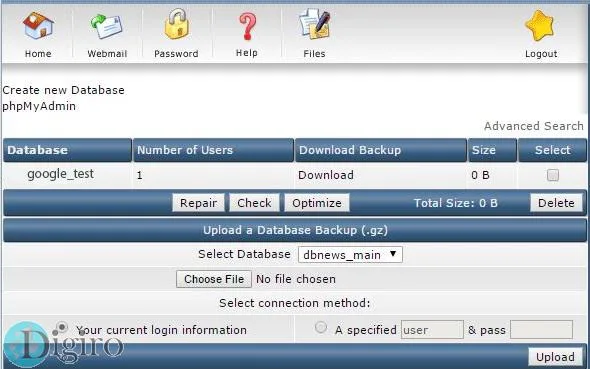 MySQL Management