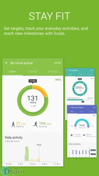 S Health سامسونگ