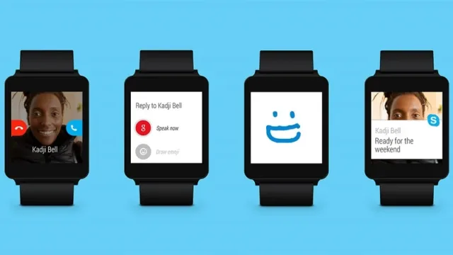 اسکایپ با پشتیبانی از اندروید پوشیدنی (Android Wear)