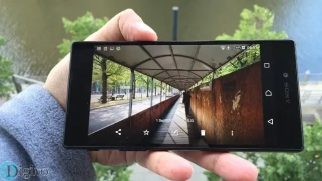 نمایشگر 4K اکسپریا زد 5 پریمیوم