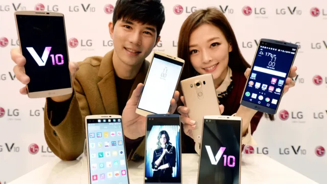 تلفن هوشمند ال جی V10