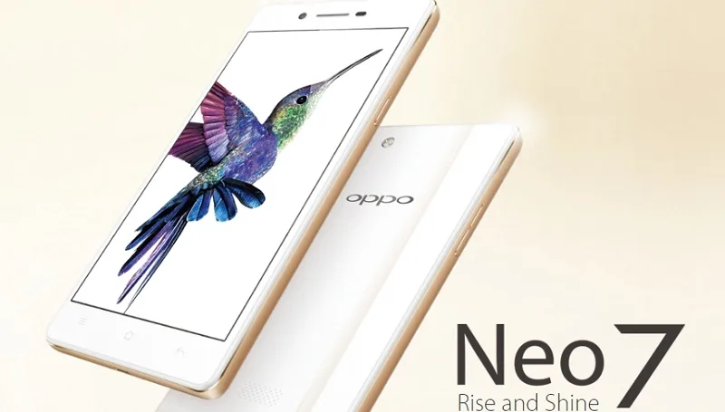 Oppo Neo 7 معرفی شد: یک گوشی مقرون بهصرفه با صفحهنمایش ۵ اینچی