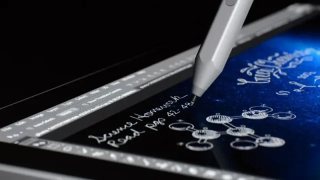 قلم Surface Pro 4 قابلیت تشخیص ۱۰۲۴ زاویه مختلف را دارد