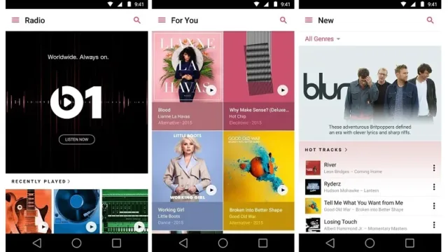 اپل موزیک بتا برای اندروید در پلی استور قرار گرفت