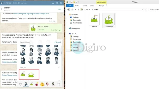 آموزش ساخت استیکر برای تلگرام
