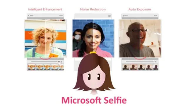 اپلیکیشن عکاسی Microsoft selfie