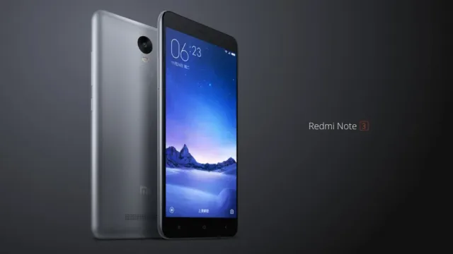 XIAOMI REDMI Note 3