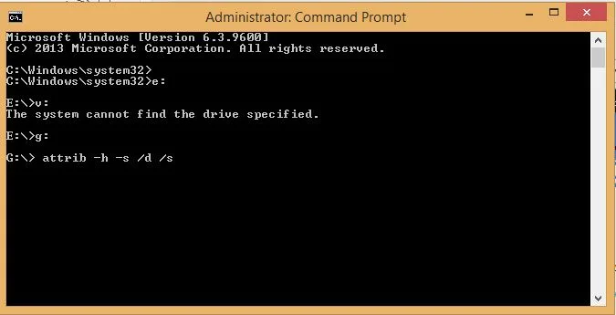 cmd atrib