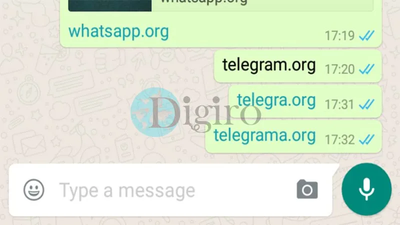 واتس اپ لینکهای مربوط به تلگرام را مسدود مینماید