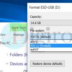 تفاوت فرمت‌های NTFS و FAT32