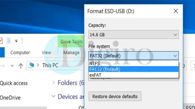 تفاوت فرمت‌های NTFS و FAT32
