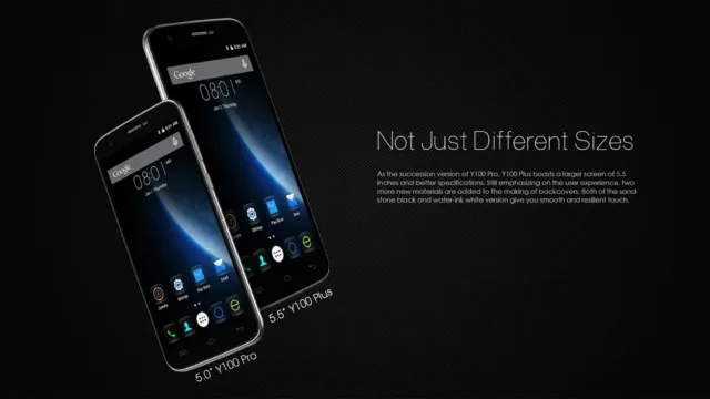 Doogee Y100 Plus