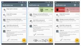 اپلیکیشن Notif log