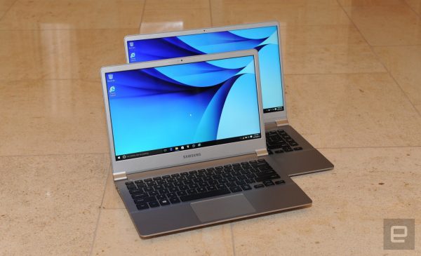 سامسون نوت بوک های سری 9 خود را به روز کرد