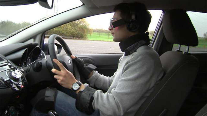 suit simulates effects of drug driving