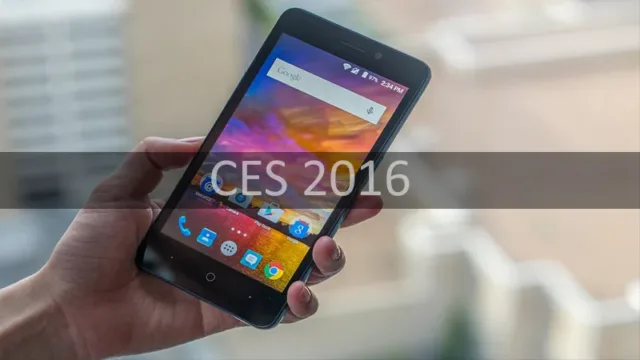 محصولات ZTE در CES 2016