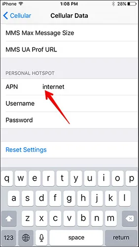 Enter-Personal-Hotspot-APN-in-iOS-9-on-iPhone