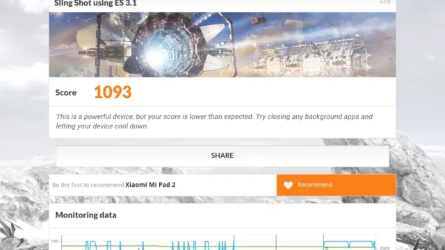 آزمایش پردازنده Mi Pad 2 شیائومی