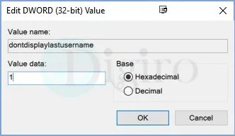regedit-username-value