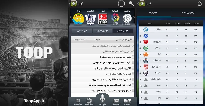 توپ؛ فوتبال دوستان بشتابید!