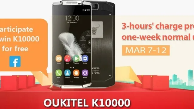 گوشی فوق‌العاده Oukitel K10000 را با تخفیف ویژه خرید کنید