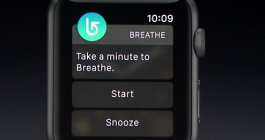 اپلیکیشن Breathe برای اپل واچ معرفی شد
