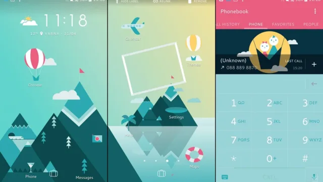 لانچر اختصاصی HTC Home Sense