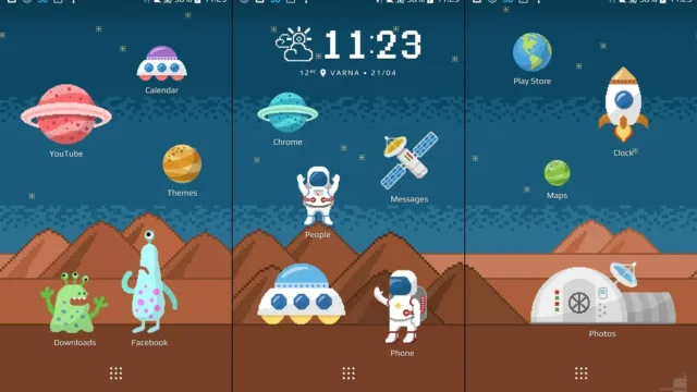 لانچر اختصاصی HTC Home Sense