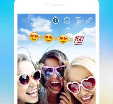 اپلیکیشن پیام رسان Snow