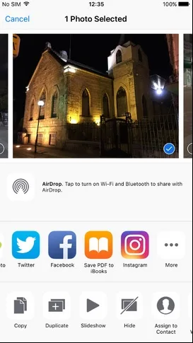 آپدیت اینستاگرام برای iOS، اضافه شدن قابلیت اشتراک گذاری