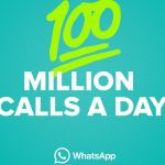روزانه صد میلیون تماس صوتی در واتس آپ برقرار میشود