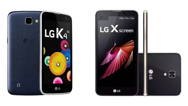 LG K4 و LG X Screen در بازار ایران
