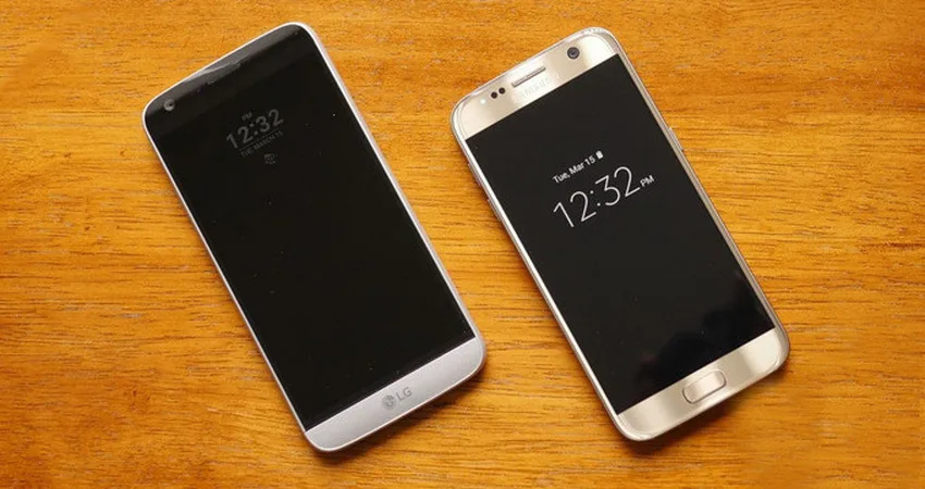 بررسی قابلیت صفحه نمایش همواره روشن در S7 و G5