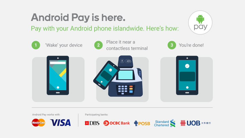 Android Pay در آسیا