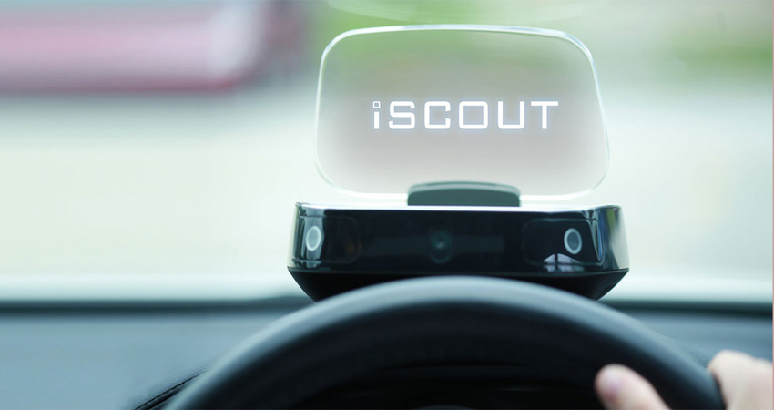 نمایشگر iScout به رانندگان برای دیدن نقاط کور کمک می‌کند