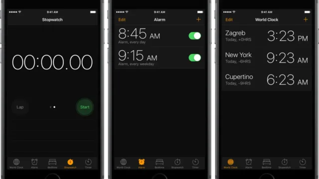 رابط کاربری تیره در iOS 10