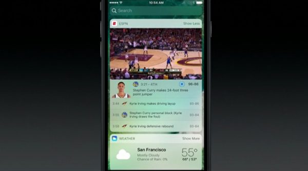 ویژگی های آی او اس ۱۰