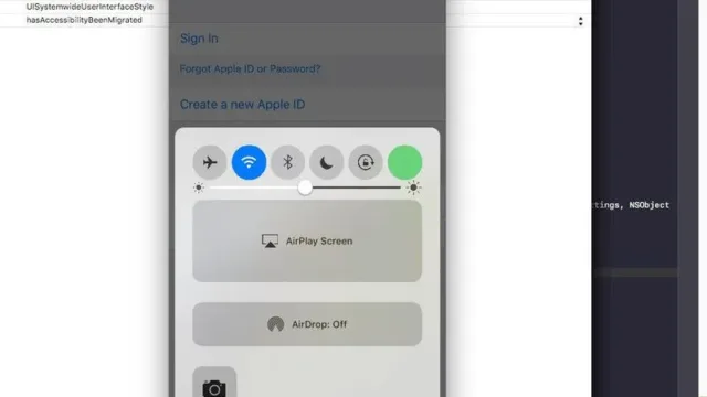 رابط کاربری تیره در iOS 10
