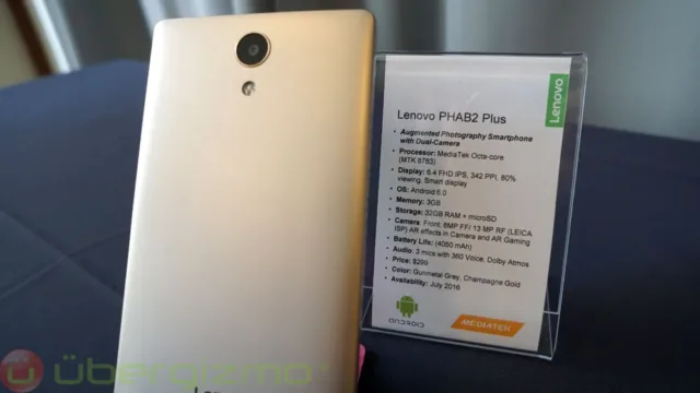 لنوو Phab 2 و Phab 2 Plus