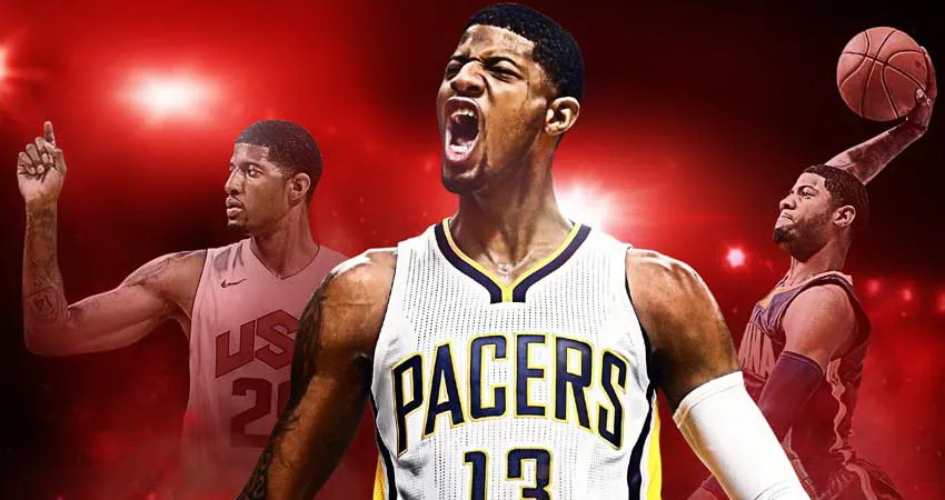 پاول جرج روی جلد NBA 2K17