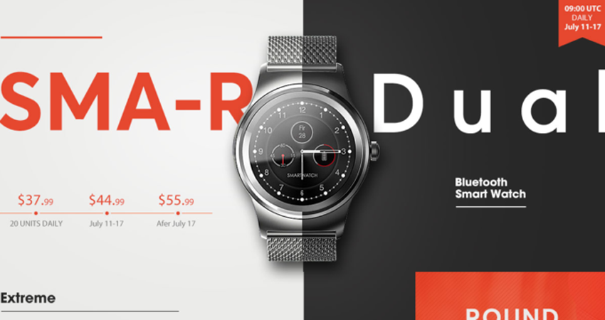 فروش استثنایی ساعت های هوشمند در فروشگاه Gearbest با قیمت های بسیار پایین