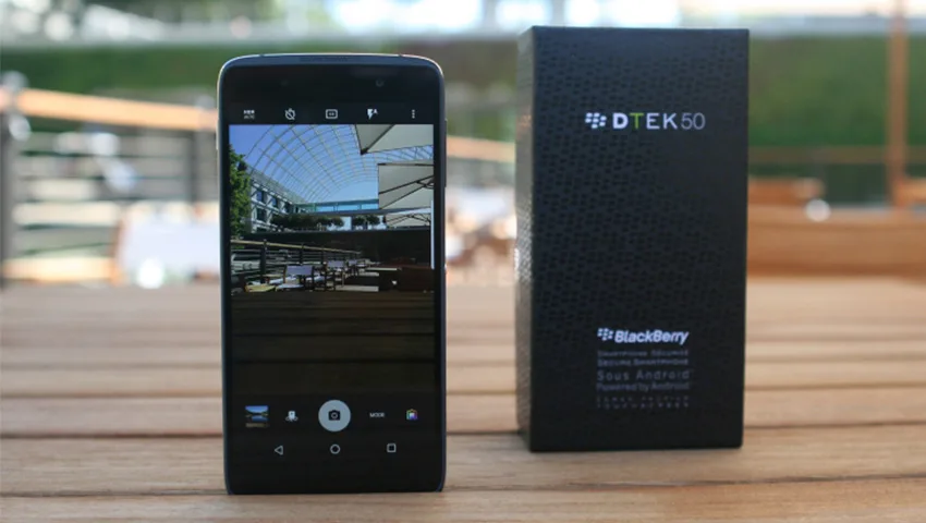 بلک بری DTEK50 ؛امنترین گوشی اندرویدی جهان رونمایی شد