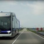 اتوبوس خودران مرسدس آینده حمل و نقل عمومی است