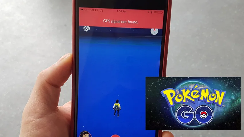 آموزش رفع پیغام خطای GPS signal not found error بازی پوکمون گو