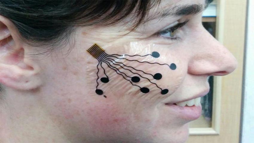تاتوهای موقتی نانوفناوری می‎توانند حالات صورت شما را دنبال کنند