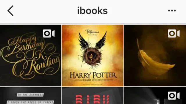 افتتاح صفحه اینستاگرام iBooks