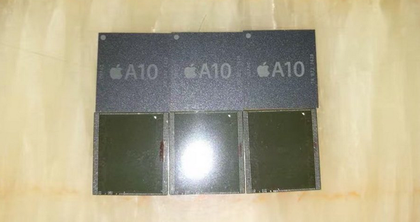 اولین تصویر از پردازنده A10 اپل منتشر شد