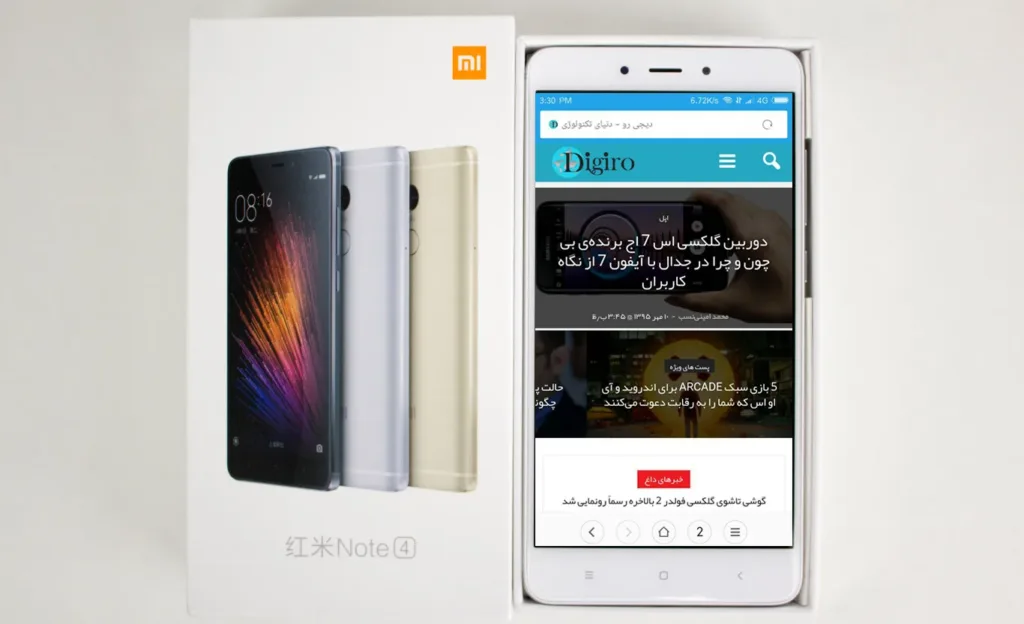 شیائومی ردمی نوت 4